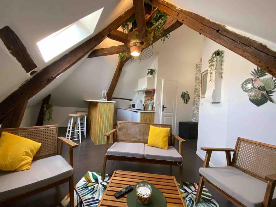 Sous Les Tropiques D'Ablis Appartement Buitenkant foto