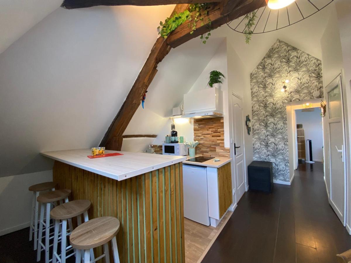 Sous Les Tropiques D'Ablis Appartement Buitenkant foto